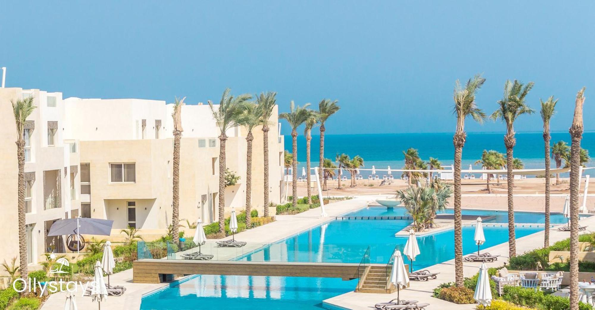 Ollystays Mangroovy Seaview 1Br Beach And Pool Free Access フルガダ エクステリア 写真