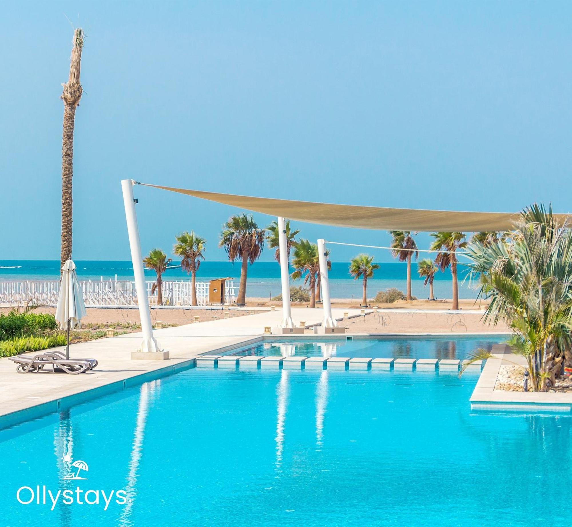 Ollystays Mangroovy Seaview 1Br Beach And Pool Free Access フルガダ エクステリア 写真